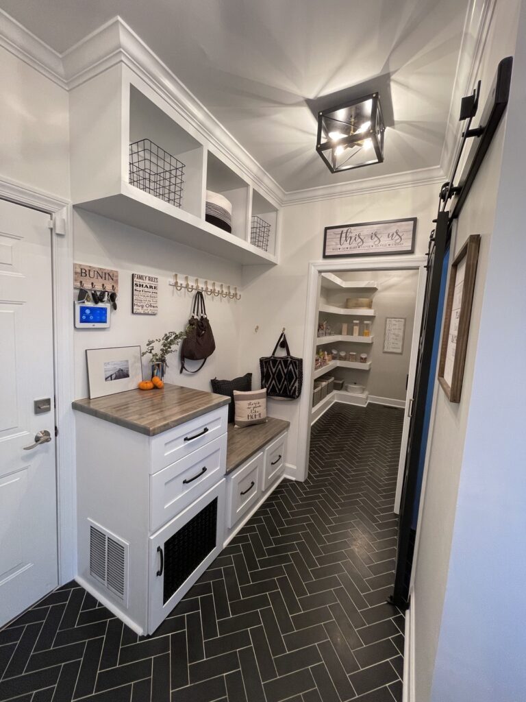 Renovate and update your kitchen storage pantry.
